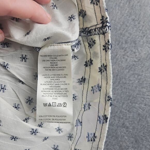 Pilcro Clip Dot Pullover Badoll Blouse Size Medium - Picture 5 of 7